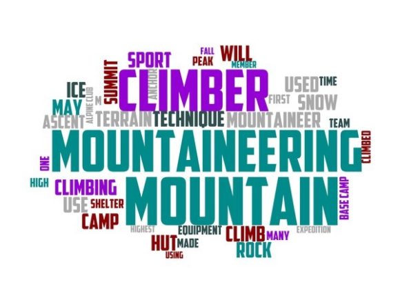 Mountaineering Typography Sublimation