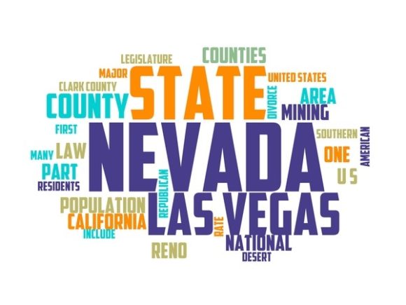 Nevada Typography Wallpaper