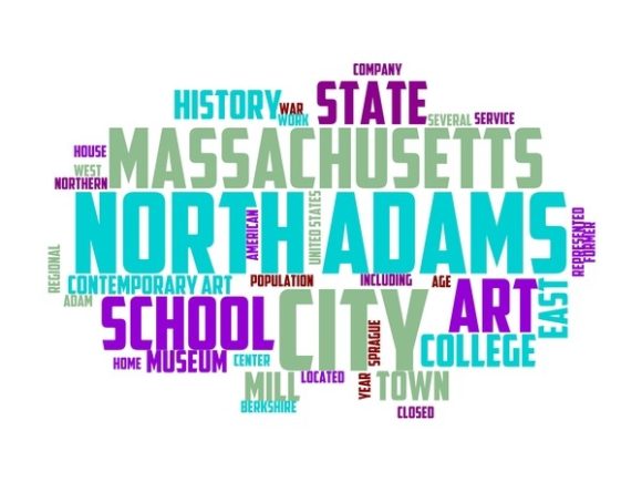 North Adams Typography Book Cover