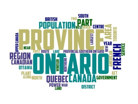Ontario Typography Wallpaper