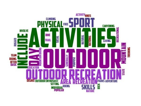 Outdoor Pursuits Typography Banner