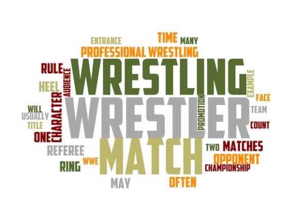 Professional Wrestling Typography Wallpa: Where Bold Identity Meets Creative Versatility