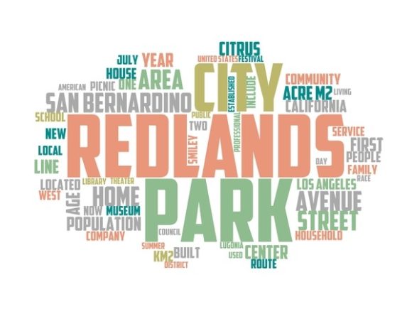 Redlands Typography Wallpaper