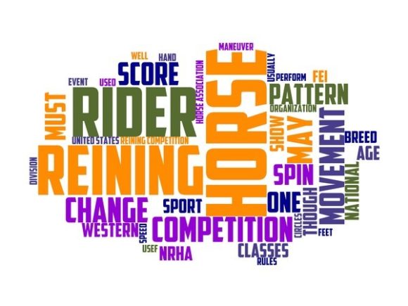 Reining Typography Wallpaper